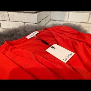 Calvin Klein Dresses - NWT Calvin Klein red sleeveless dress Calvin Klein Dresses - NWT Calvin Klein red sleeveless dress